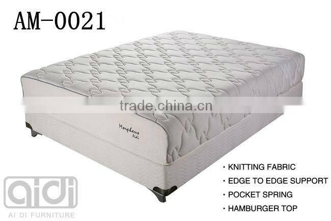 High ELasticity Breathable Latex Foam Mattress, Available Price Pocket Spring Mattress AM-0021
