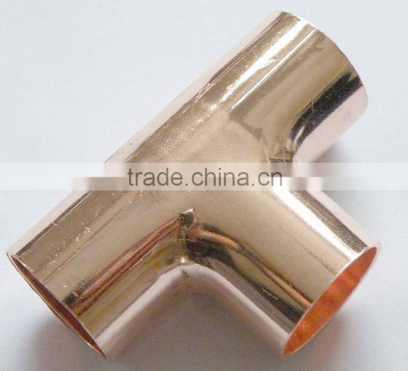 Straight End Copper Tee