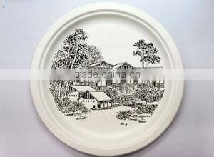 Best selling ZDJ-500 pizza plate making machine