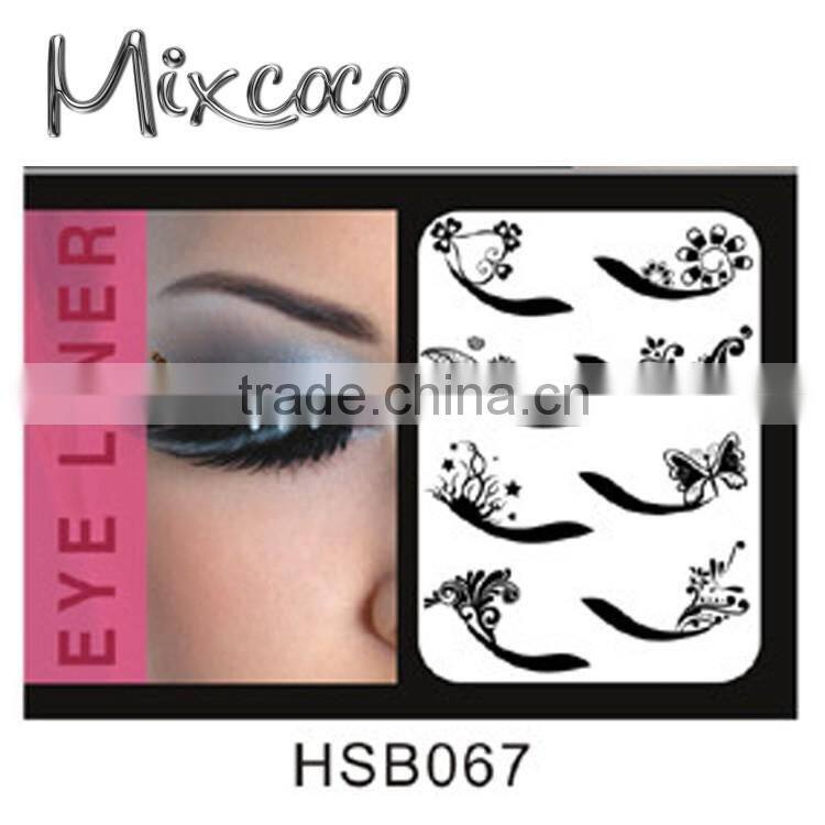 2016 Halloween Eye Tattoo Makeup stickers Eyes Eyeshadow/Eyeliner Sticker