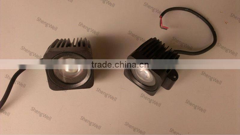 ShengWell Auto 10W CREE led work light DC9--32V IP67 auto led work light