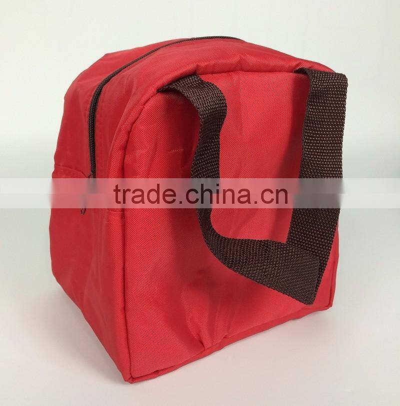 Small Fancy Reusable Inner Cool Round Lunch Bag