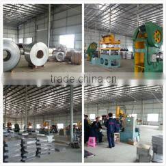 Aluminum round pipe with lively and elegant line for subway station decorations.