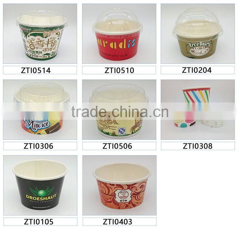 Wholesale Food Grade Disposable 3 Oz Ice Cream Paper Cups