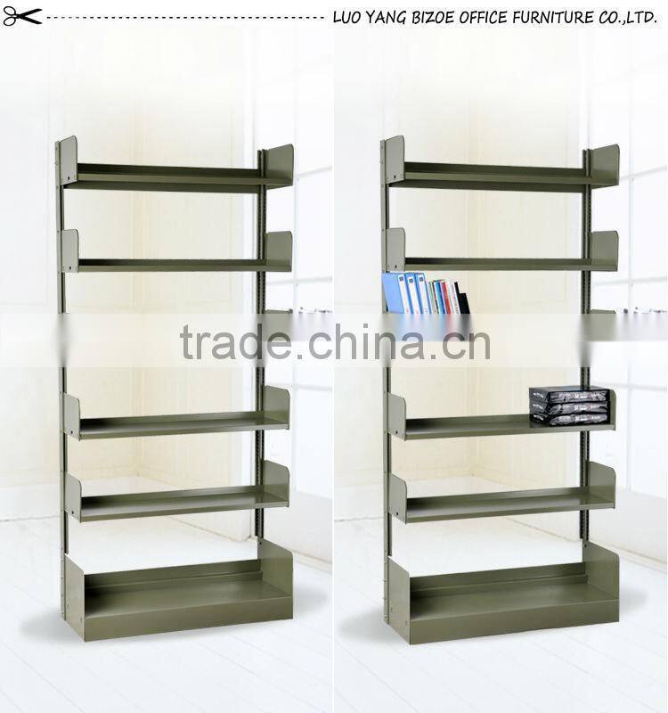 School furniture library steel magazine rack