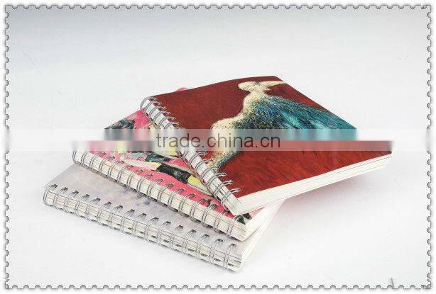 spiral notebook with different sizes