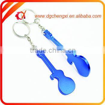 Aluminum red Moto-shaped bottle opener keychain