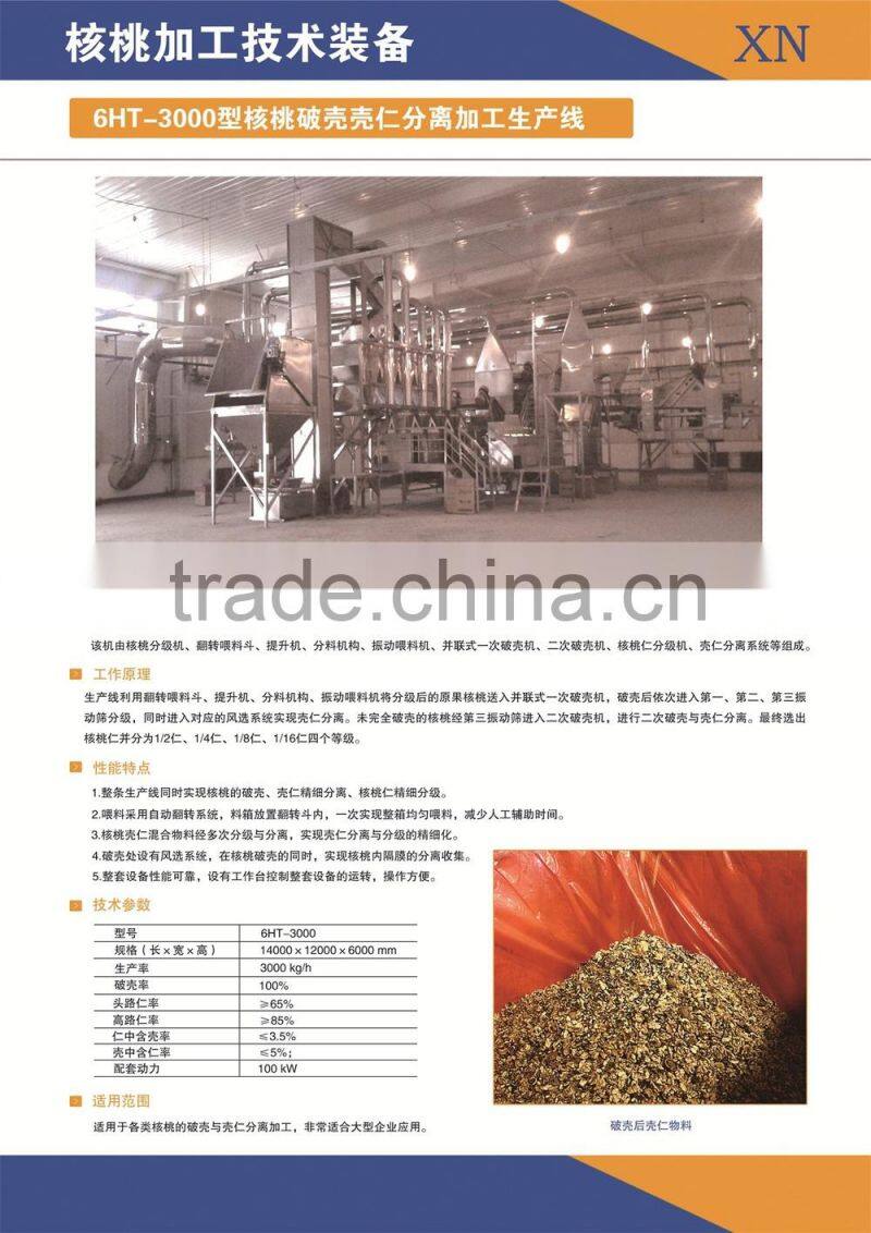 shell breaking machine