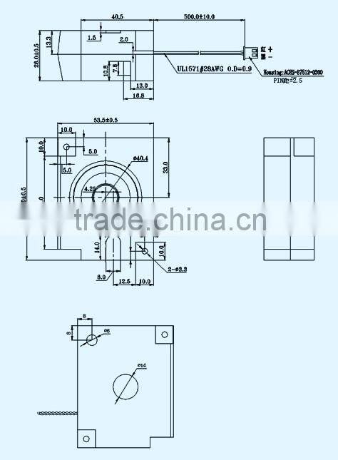 FB45IIBOX-18(GP) 4ohm 2watt mini media powered speaker box for monitor (FBELE)