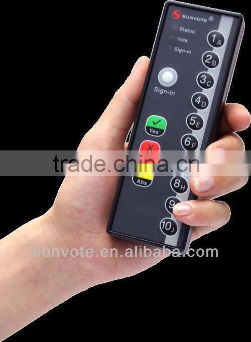 SunVote wireless voting machine