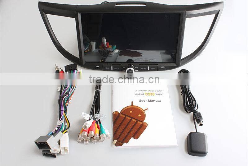 10.2" DDR3 2G RAM Android 4.4 & android 5.1 quad core Car GPS stereo for CRV with wifi