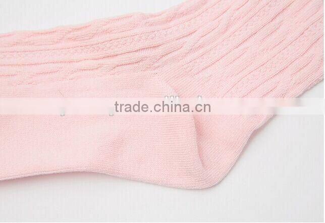 Pink lady's cotton socks