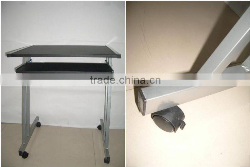 GX-106 cheap computer table with wheels