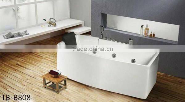 Round cheap steel bath massage bathtub for 5 person