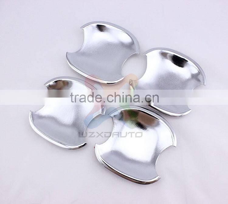 SET ABS CHROME DOOR HANDLE BOWL INSERTS COVER DOOR HANDLE BOWL FOR CERATO 2008