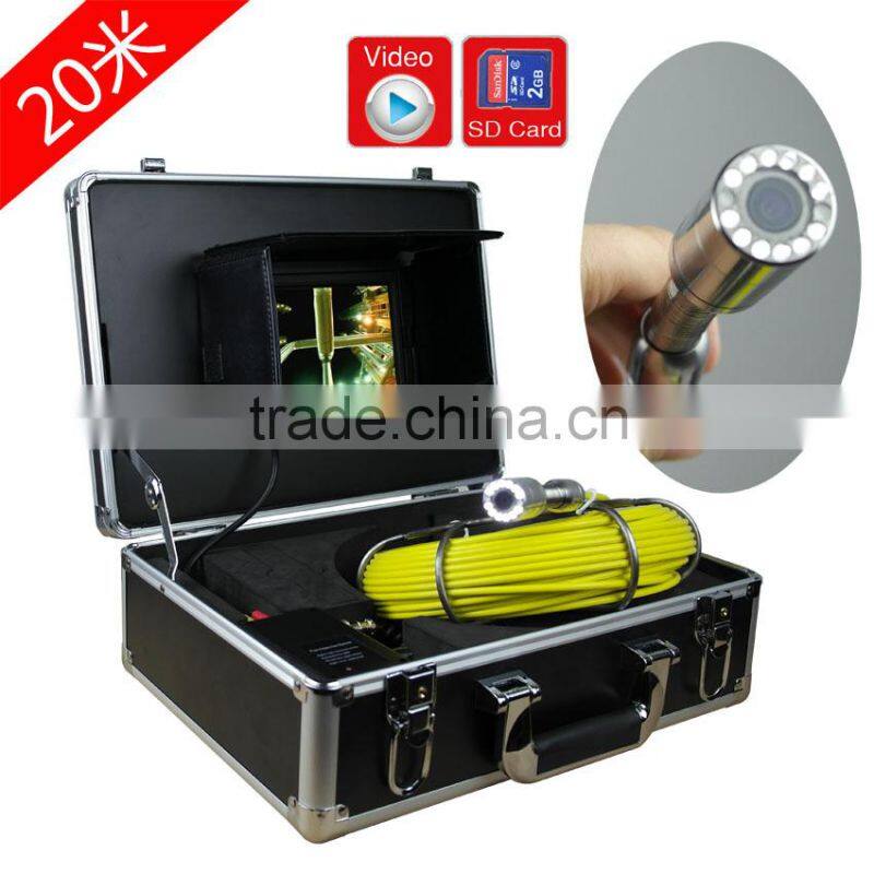 30M Handled Video Inspection Endoscope Snake Scope Pipe Camera With IP68 E5-s