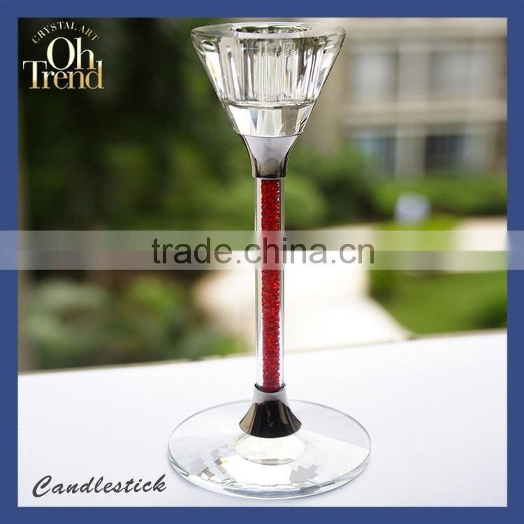 Yellow Glass cup with handle/ candle glass/ brass candle holders made in india