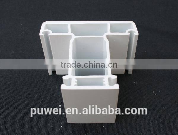 60 white pvc profile for window and doors