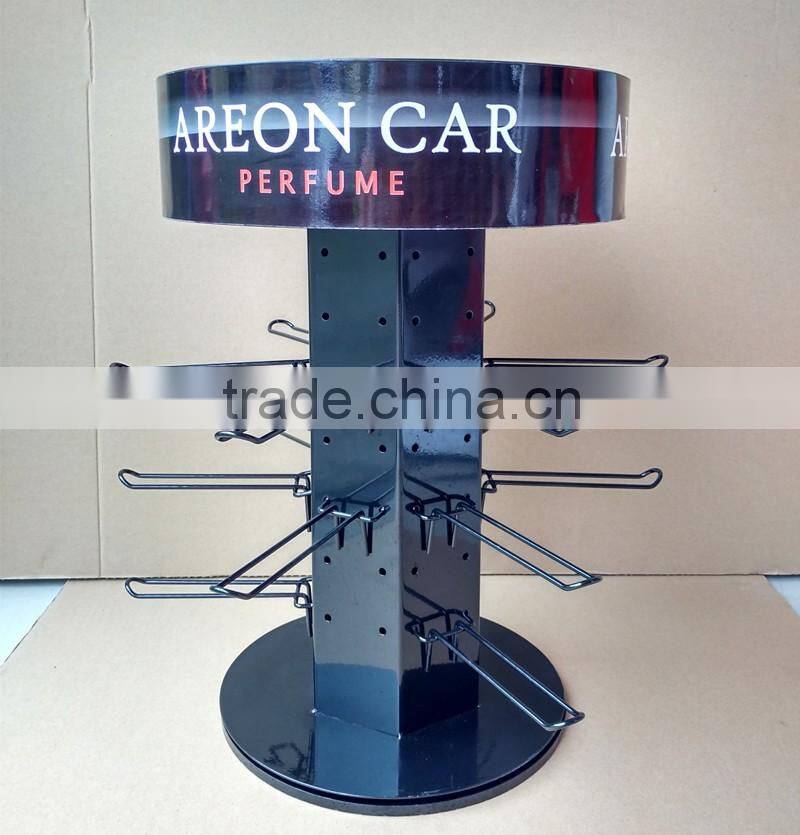 Car Accessories Exhibition Display Rack, Black Tool Exhibition Rack