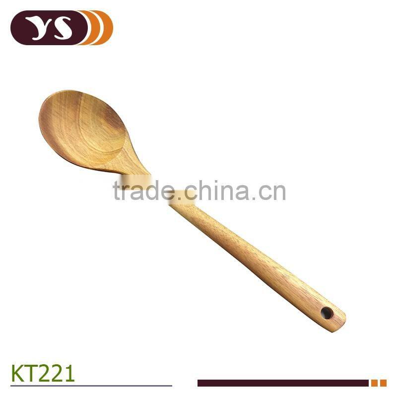 Acacia wood serving spoon