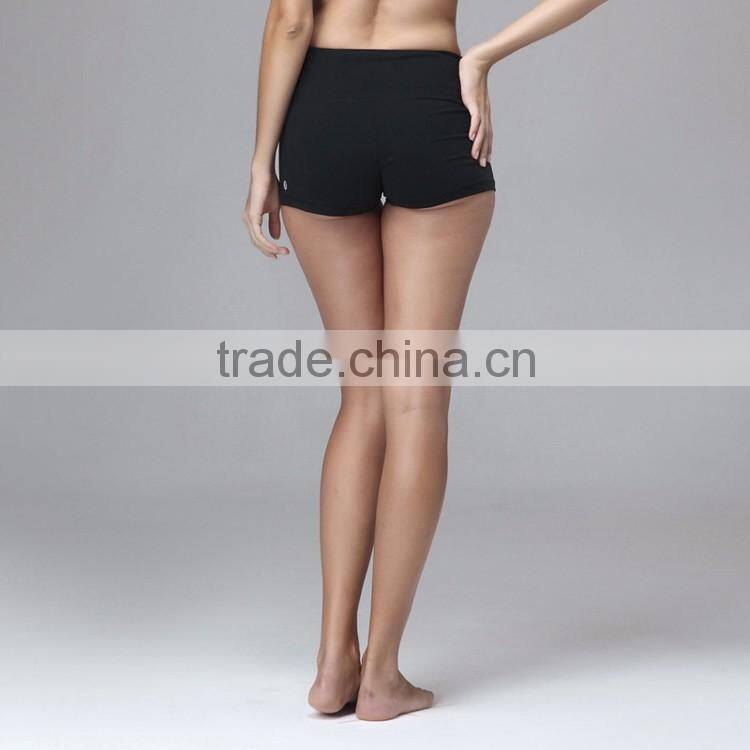 2016 Summer Nylon Spandex Dry Fit Wear Women Gym Sports Workout Shorts