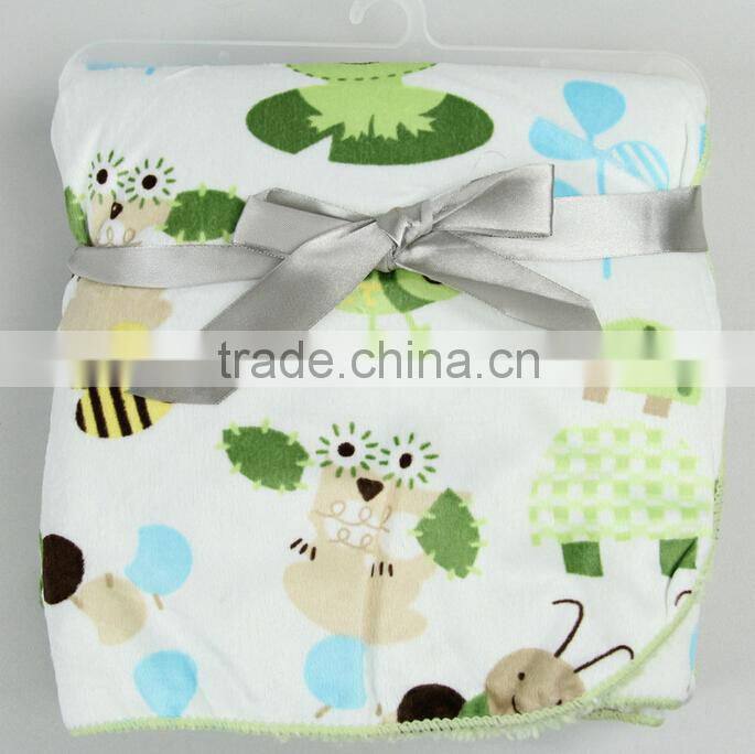 Different Animal Design High Quality Swaddle Blanket for Kids