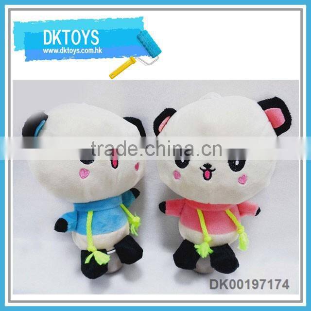 Lovely design animal plush toy with sucker sucker plush toy