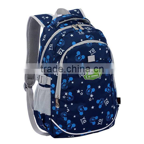 2015 School Bag Printing School Bag Manufacturer