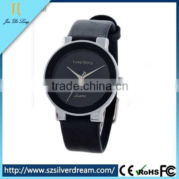 Fashion Geneva Leather Jelly Children Wrist watch Quartz Watch