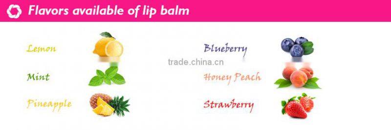 FB0208 fashion fruit shape lip balm