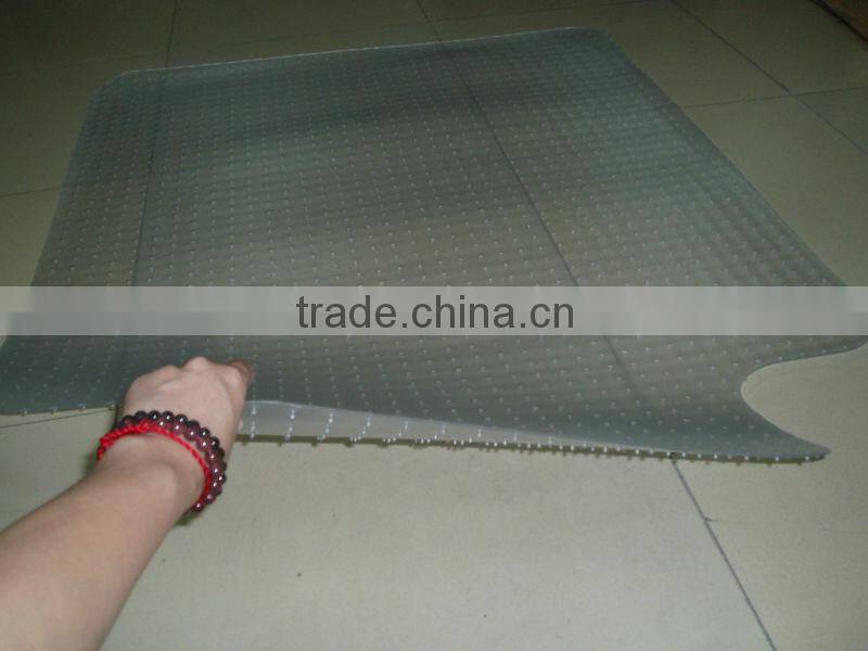 PVC chair mat with nail