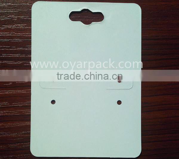 custom printed paper cardboard earring display cards