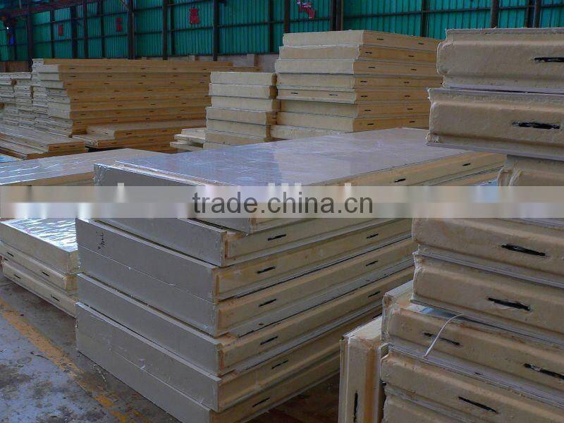 Fire Proof Insulation PU panel for Freezer room with cam locks