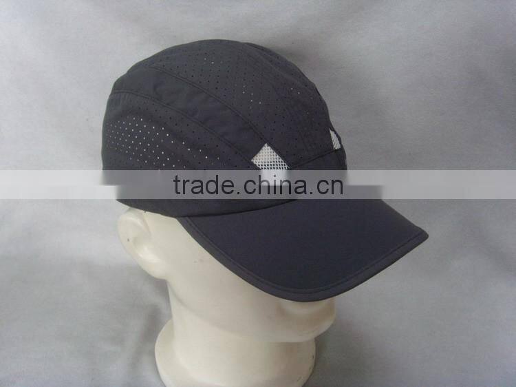 short bill foam plain trucker cap mesh hat tank cap
