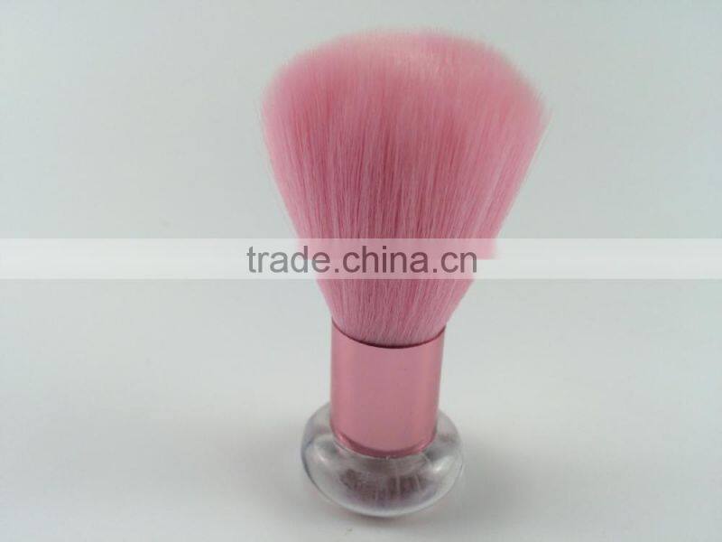 High quality mini size pink face use kabuki nylon hair brushes
