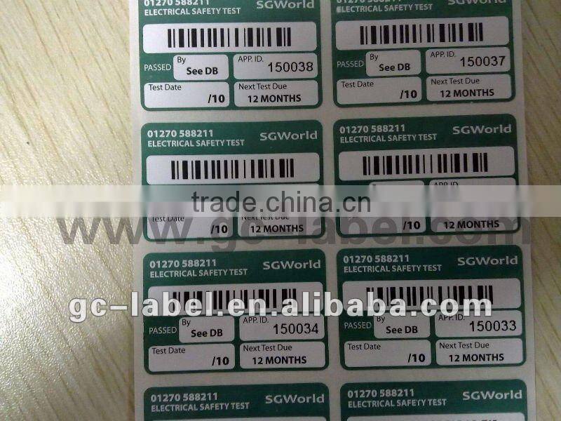 high-quanlity Custom adhesive Guangzhou sticker