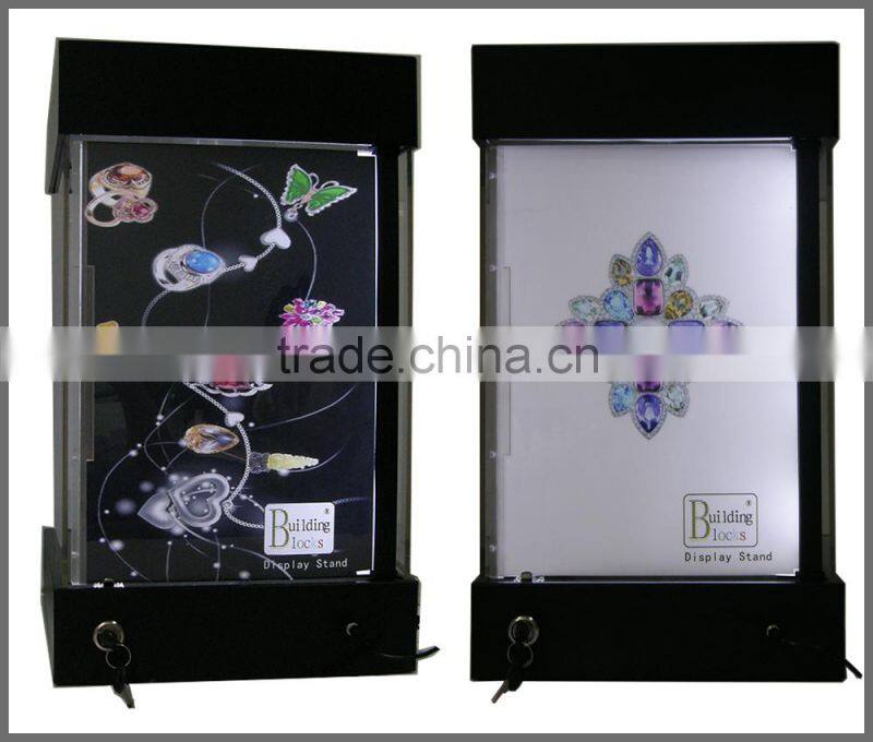 SSW-CA-103 Acrylic Jewelry Display Case with Modern Design
