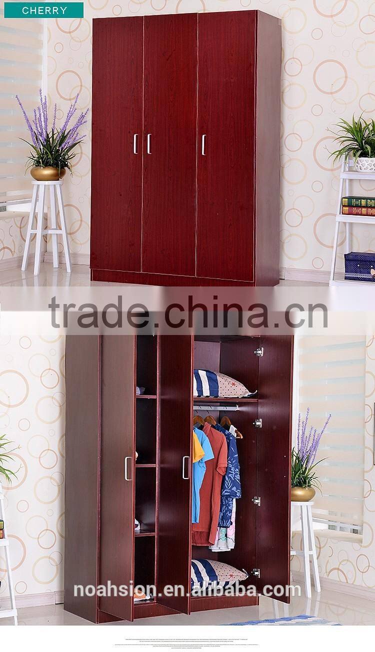 high quality wholesale 3 door wooden wardrobe bedroom furniture