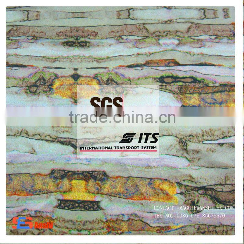 ES-1020A 16# cheap Polyester satin chiffon digital printed fabric for top, underwear, dress fabric