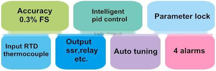Yudian AI-509 digital pid temperature controller manual pt100 48*48mm