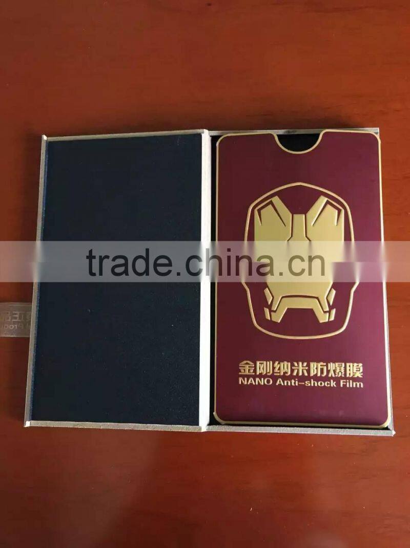 TPU Material Nano Technology Explosion Proof Screen Protector for Iphone