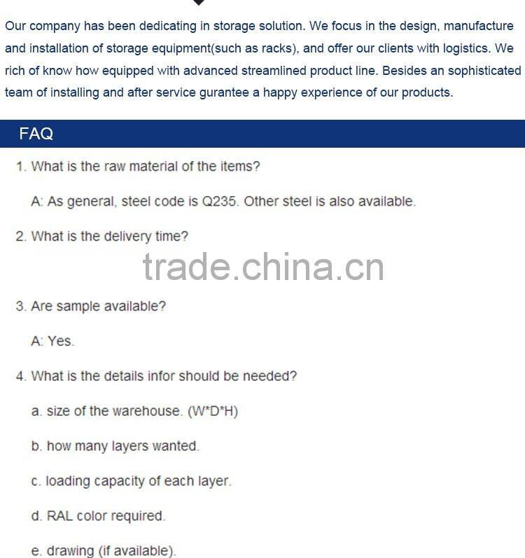 steel mezzanine rack structure