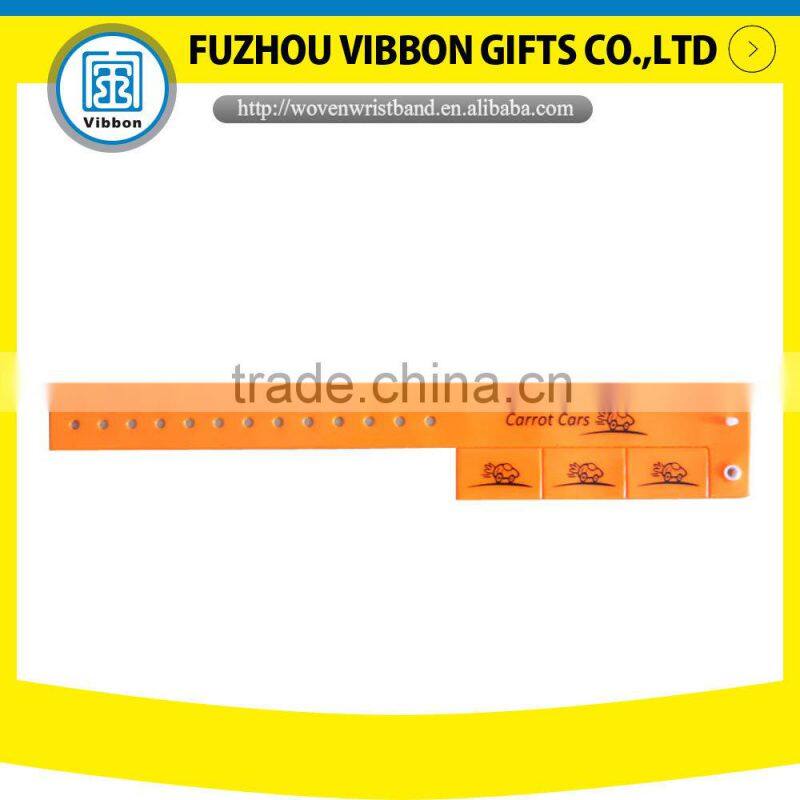 pure color kids vinyl band laser pvc wristband for party