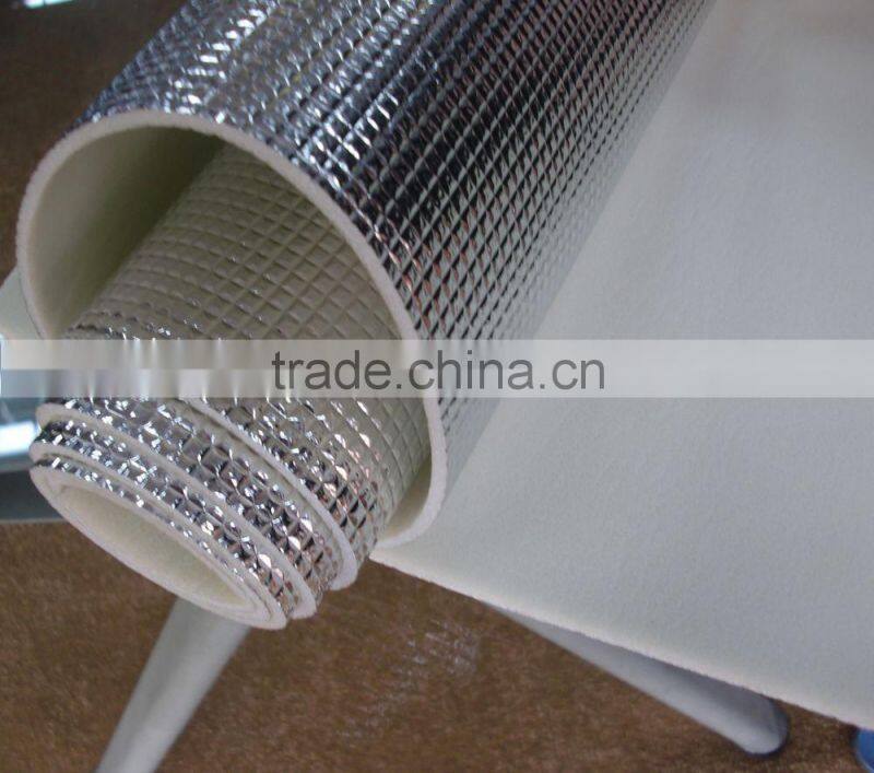 Aluminum foil laminated epe or xpe foam heat insulation construction materials