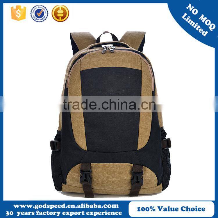 hot sale new design canvas school bag for middle school student