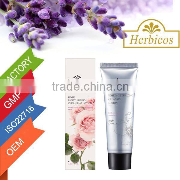 Anti-aging Whitening Face Cleanser /Rose Moisturizing Facial Cleanser 100g