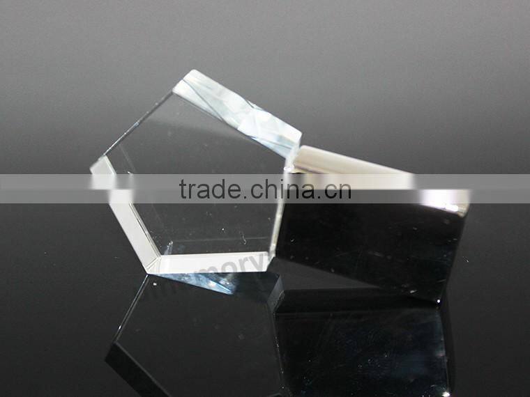 gadgets crystal glass usb key flash drive 128mb gift small flash drive