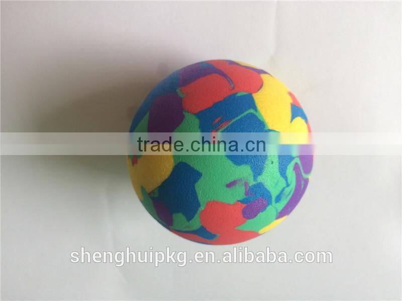 Mixed color eva foam toy ball gun eva foam ball eva foam bouncy ball
