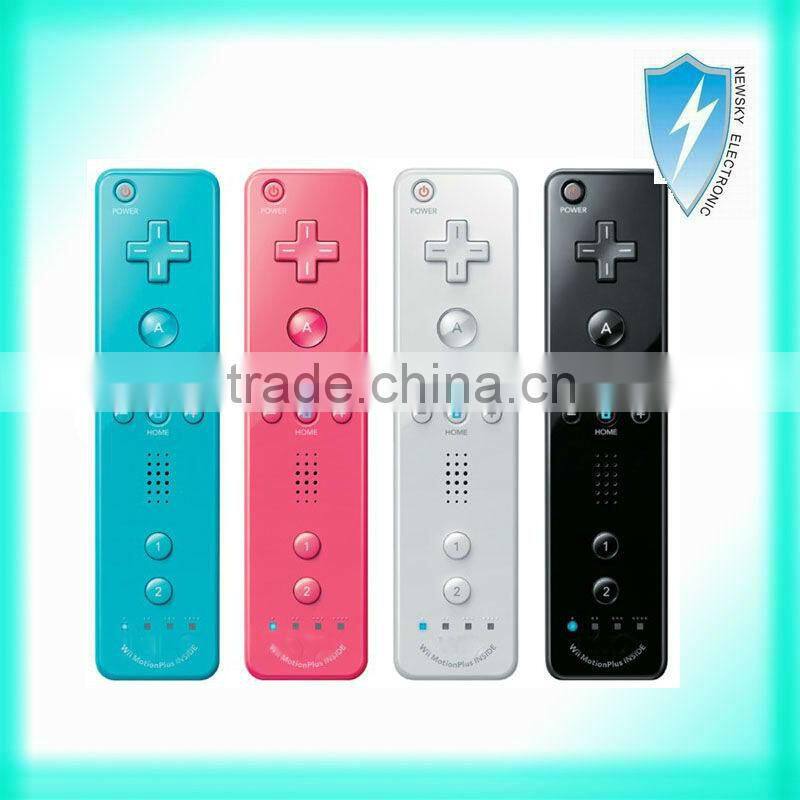 alibaba china remote controller built-in motion plus for wii with logo