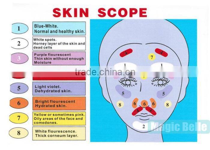 Most popular products body composition analysis facial reveal analysis machine with teaching video